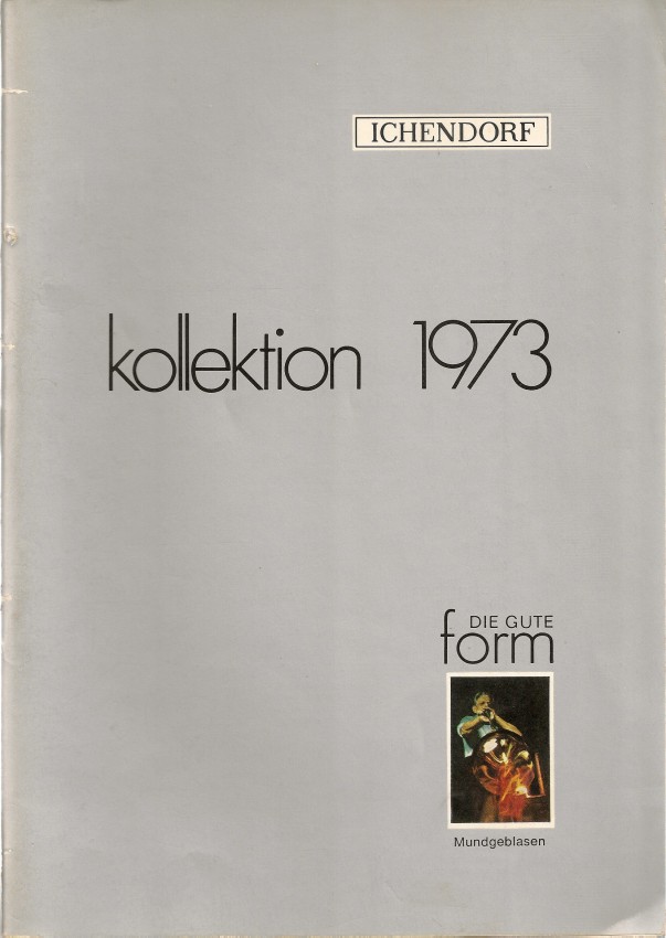 Katalog 1973, Titelblatt