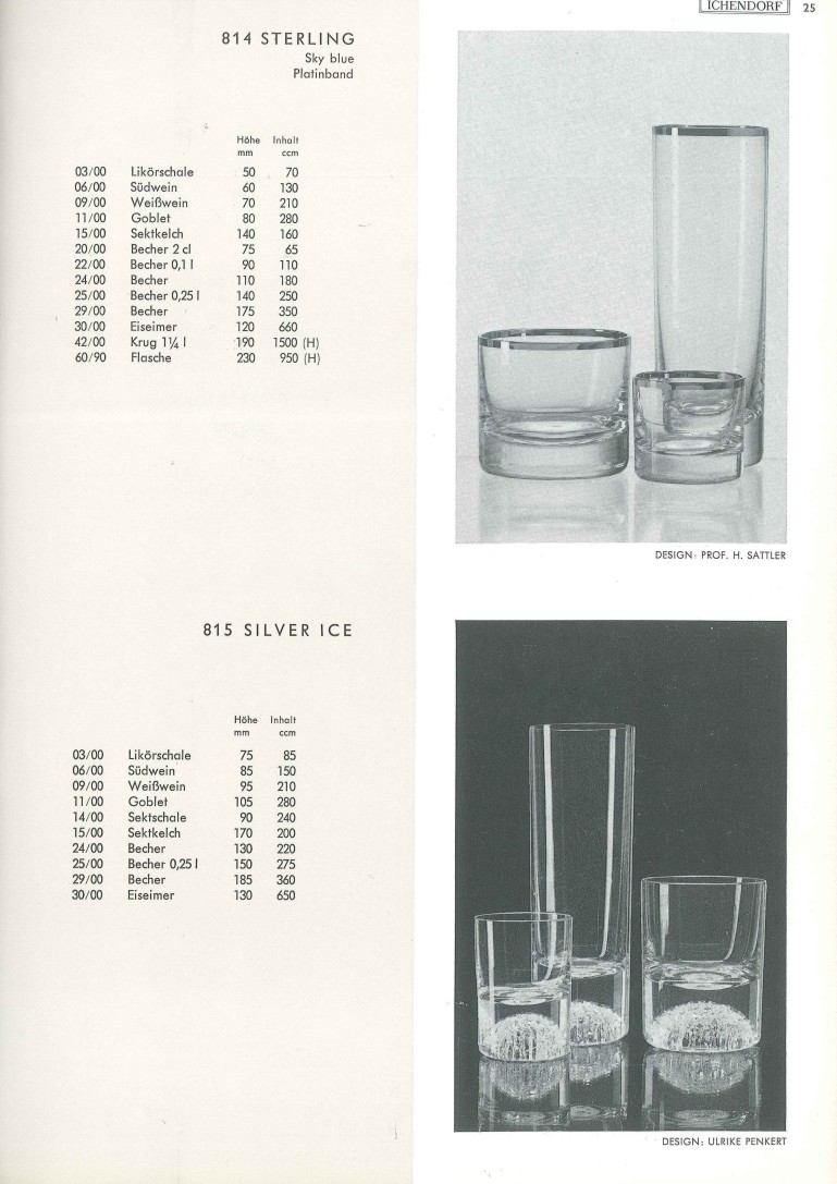 Katalog 1973, Seite 25, Sterling, Silver Ice