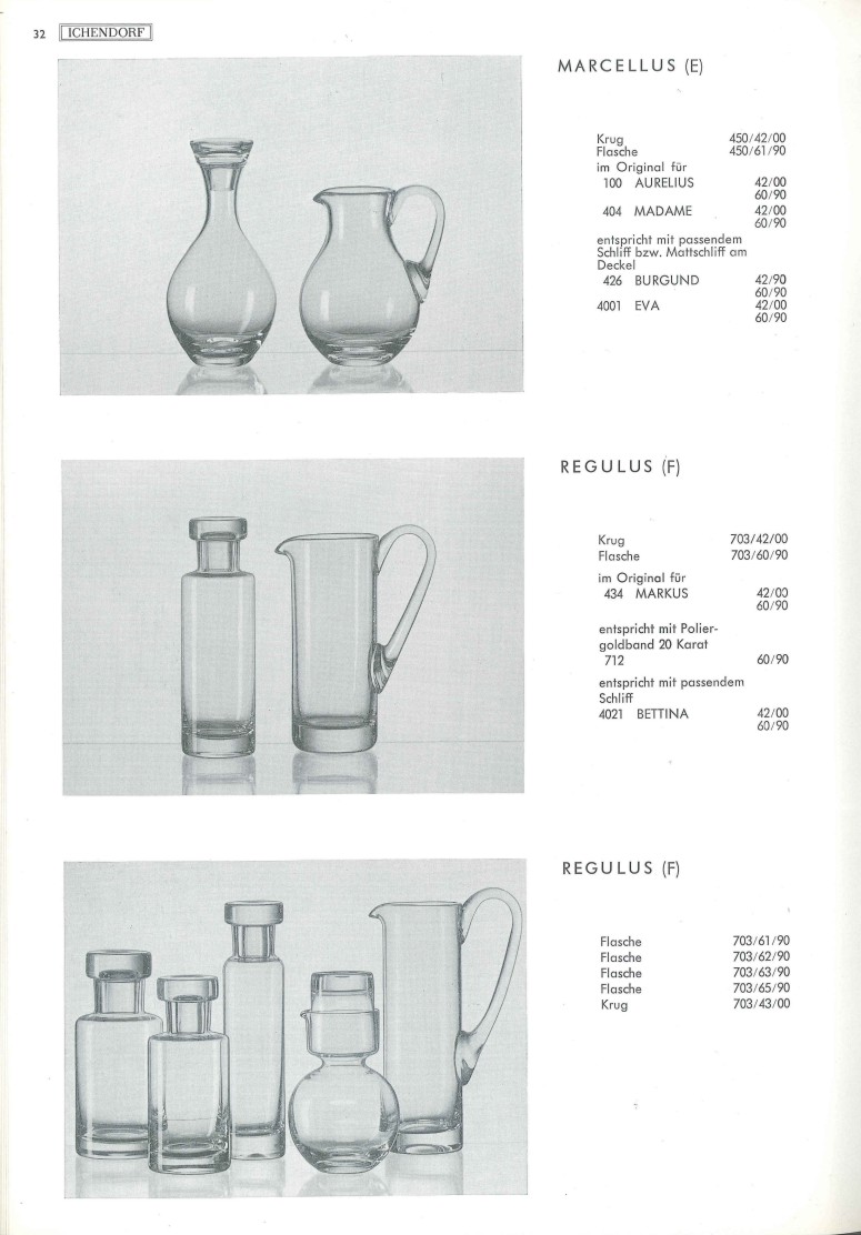 Katalog 1973, Seite 32, Marcellus, Regulus