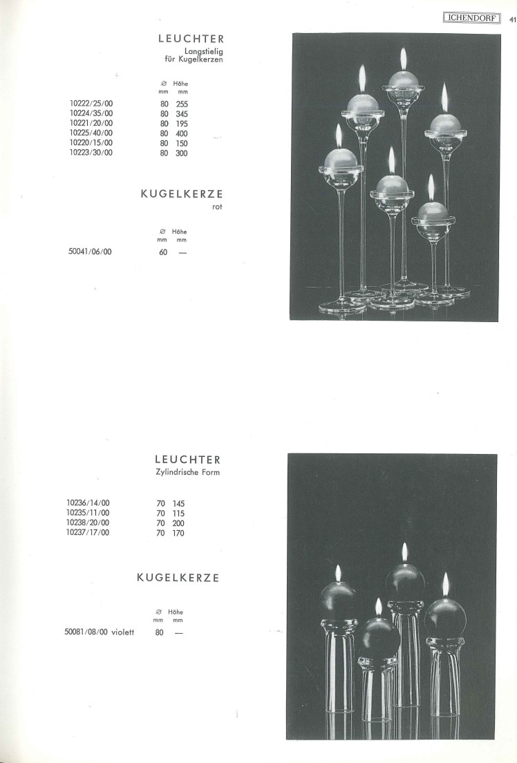 Katalog 1973, Seite 41, Leuchter