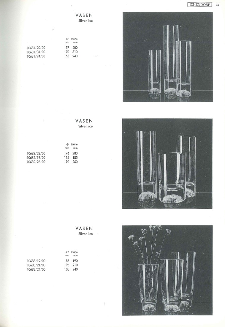 Katalog 1973, Seite 47, Vasen
