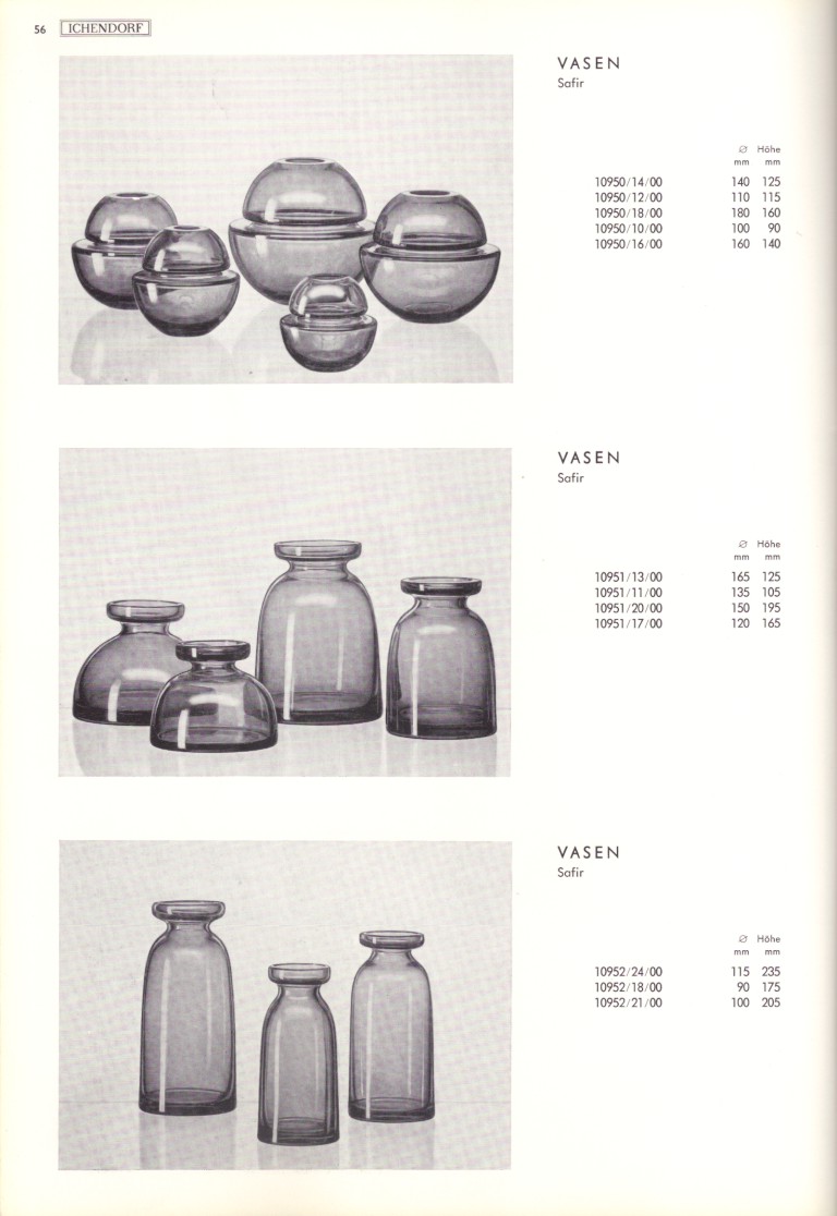 Katalog 1973, Seite 56, Vasen