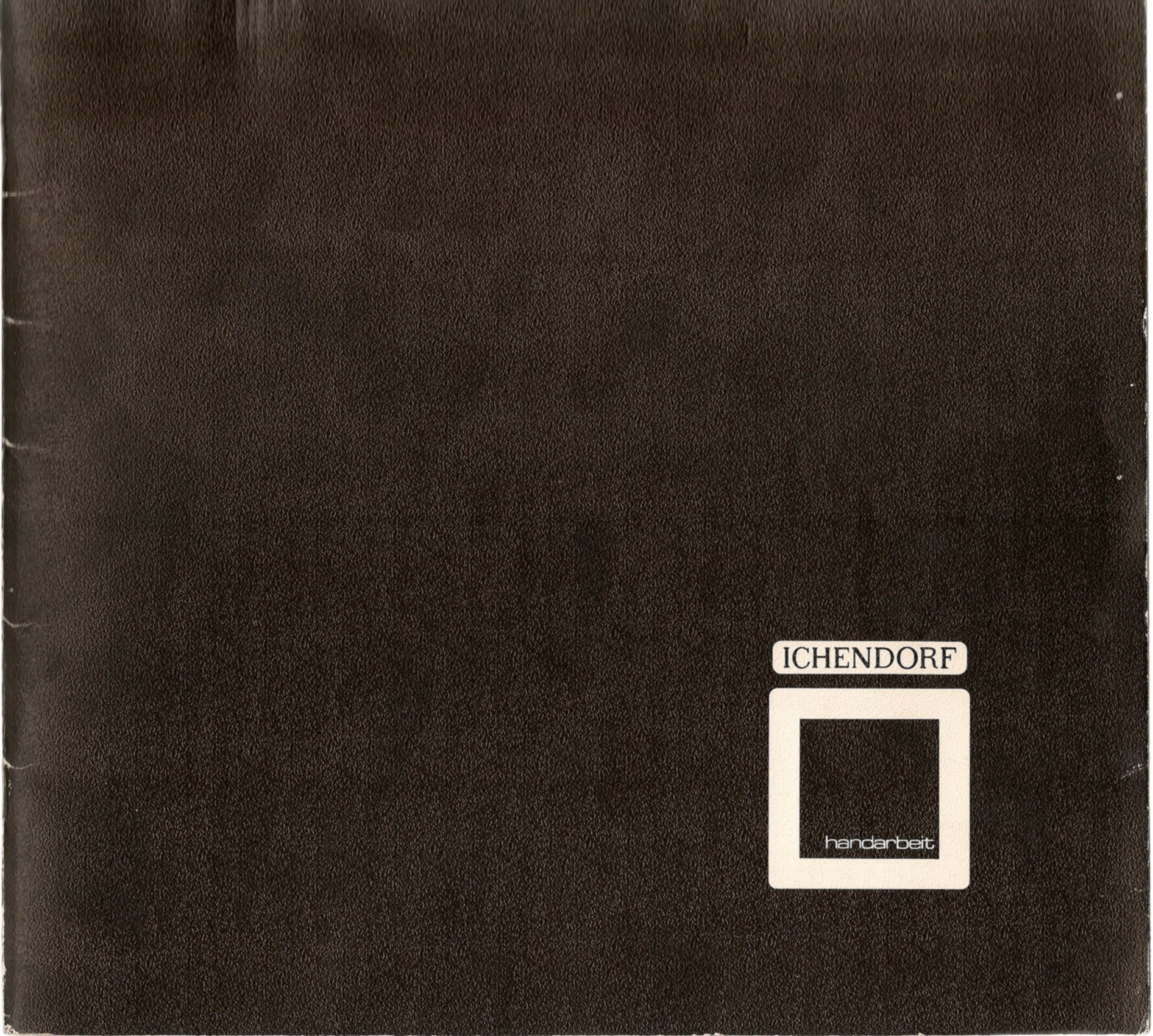 Titelblatt des Katalogs von 1977